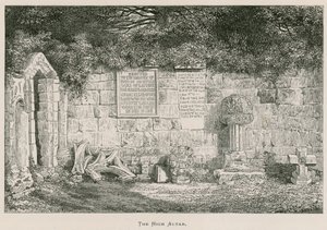 Dryburgh Abbey, Højalteret af Alexander Francis Lydon