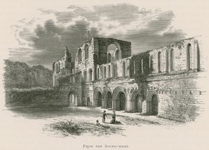 Furness Abbey, fra sydvest af Alexander Francis Lydon