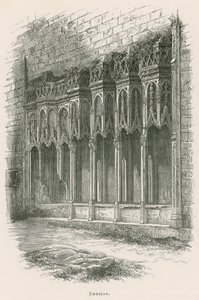 Furness Abbey, Sedilia af Alexander Francis Lydon