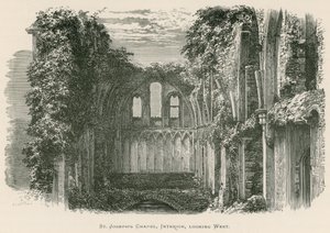 Glastonbury Abbey, St. Joseph