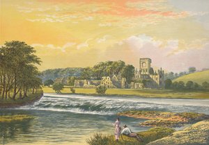Kirkstall Abbey, c1880, 1897 af Alexander Francis Lydon