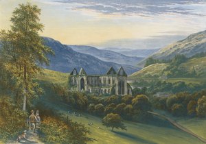 Tintern Abbey af Alexander Francis Lydon
