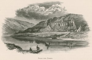 Tintern Abbey, fra færgen af Alexander Francis Lydon