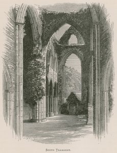 Tintern Abbey, South Transept af Alexander Francis Lydon