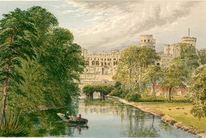 Warwick Castle af Alexander Francis Lydon