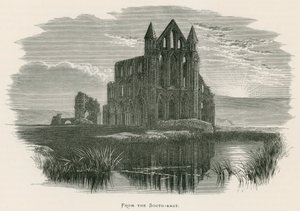 Whitby Abbey, fra sydøst af Alexander Francis Lydon