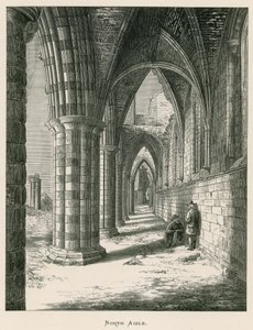 Whitby Abbey, North Aisle af Alexander Francis Lydon