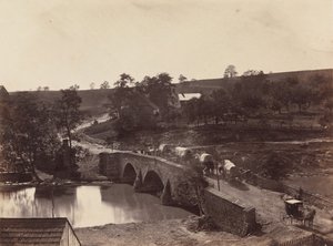 Antietam Bridge, på Sharpsburgh og Boonsboro Turnpike, nr. 3, september 1862, 1862. af Alexander Gardner