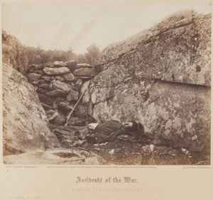 Hjem for en oprørsk skarpskytte, Gettysburg, juli