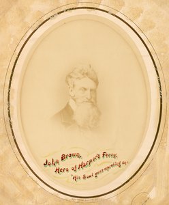 Portræt af John Brown, ca. 1859. af Alexander Gardner
