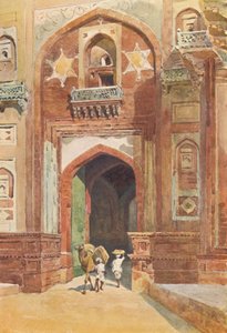 Agra Fort - Inde i Delhi Gate, c1880 1905.