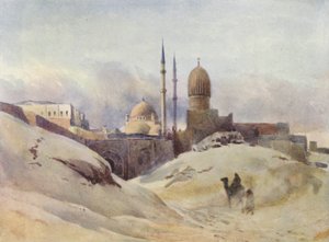 Citadellet, Cairo, i en sandstorm af Alexander Henry Hallam Murray
