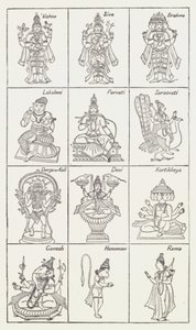 Det hinduistiske pantheon af Alexander Henry Hallam Murray