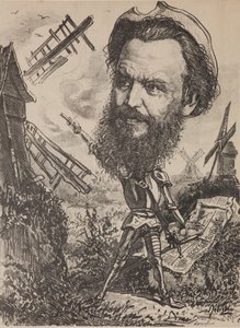 Alexey Sergeevich Suvorin 1834-1912, 1878 af Alexander Ignatyevich Lebedev