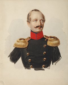 Portræt af Nikolay Fyodorovich Plautin 1794-1866, 1839-1843