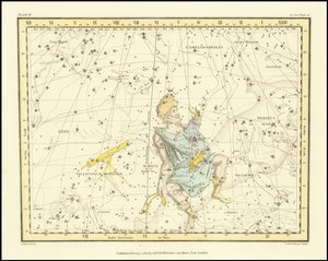 1822 - Alexander Jamieson - Auriga, vognstyreren (med Hercules-teleskopet) af Alexander Jamieson