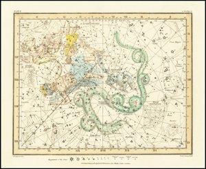 1822 - Alexander Jamieson - Lille Bjørn - Lille Bjørn viser også Cassiopeia, Draco  Cepheus af Alexander Jamieson