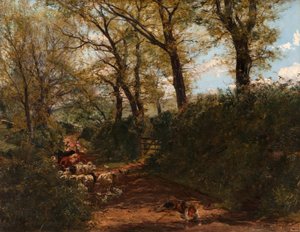 Spring Sunshine: A Lane nær Melrose