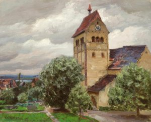 Reichenau, Marienmünster / maleri af Alexander Koester