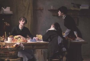 Kunstige Blomsterarbejdere af Alexander Mann