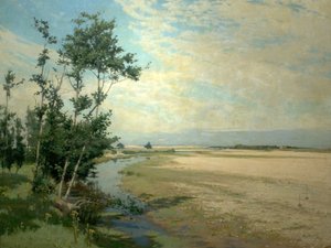 Findhorn Backwater, Moray Firth, Skotland, 1886