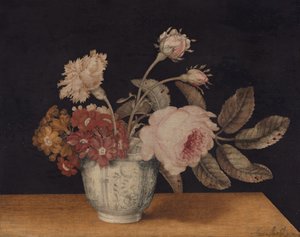 Blomster i en Delft-krukke, 1663.