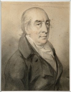 Portræt af grev Grigory Alexeyevich Shcherbatov (1735-1810) - Molinari, Alexander (1772-1831) - Sanguine, sort og hvid kridt på papir - 29,8x23 - Statens kunstmuseum for Republikken Tatarstan, Kazan