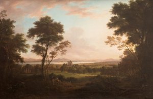 Castle Huntly, ca. 1800 (olie på lærred) af Alexander Nasmyth