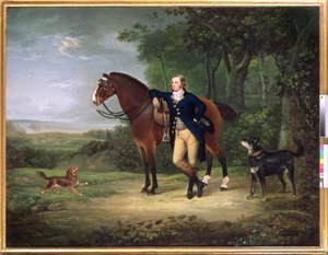 Portræt af en gentleman, sandsynligvis George Hay, 7. markis af Tweeddale, ca. 1790