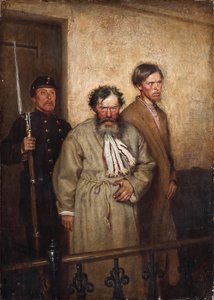 I en retssal, 1877 af Alexander Nikanorovich Novoskoltsev