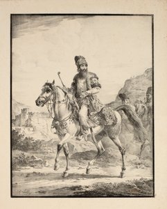Perser til hest, 1820