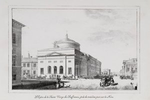 The Church of Joy of all who sorg Series Views of Saint Petersburg, 1820