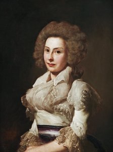 Alexandrine Elisabeth Roslin af Alexander Roslin