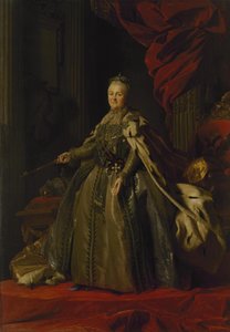 Portræt af Catherine II, 1776-77