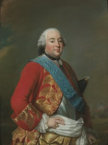 Portræt af Louis Philippe I 1725-1785, Duce de Orléans, ca 1770 af Alexander Roslin
