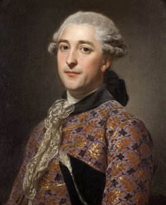 Portræt af prins Vladimir Borisovich Golitsyn 1731-1799, 1762 af Alexander Roslin
