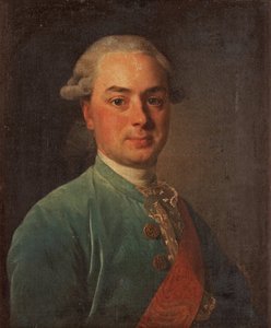 Portræt af The Gant Ivan Ivanovich Shunlov 18-19, 18 af Alexander Roslin