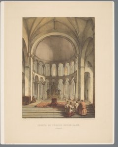 Interiør fra Onze-Lieve-Vrouwe-Basiliek te Maastricht Kor fra Notre-Dame kirken i Maestricht (titel på objekt) Gamle arkitekturmonumenter fra det ellevte århundrede til det trettende århundrede i Limburg (serietitel)