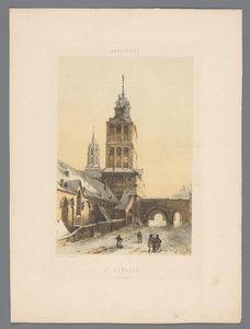 Basilikaen Saint Servatius i Maastricht St Servais (Côté Nord) (titel på objektet) Monuments de Maastricht (serietitel)