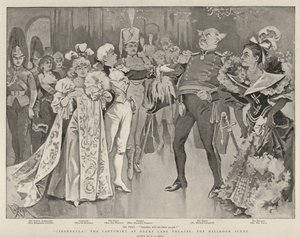 Askepot, Pantomime på Drury Lane Theatre, Ballroom Scene