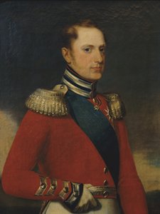 Portræt af kejser Nicholas I 1796-1855, 1829