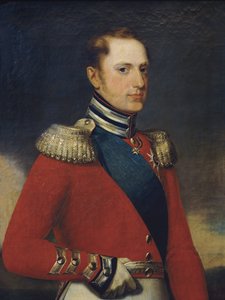 Portræt af kejser Nicholas I, 1829