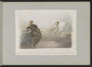 Gustave Doré på sit dødsleje af Alexander Ver Huell