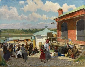 Udsigt over Plyos, 1918