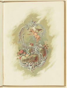 Program for balletten La Perle af Marius Petipa og Riccardo Drigo, 1896. af Alexander von Hohen