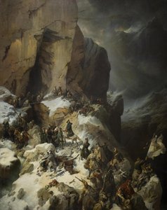 Suvorov krydser Panix-passet, 1860