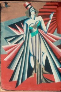 Figur af Herodias af Alexandra Alexandrowna Exter