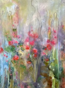 Blomstrende blomsterfigurer af Alexandra Higgins