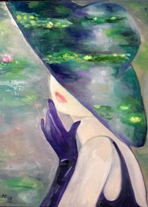 Elegant lilje-refleksion af Alexandra Higgins