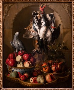 Stilleben med jagttrofæ af Alexandre-François Desportes